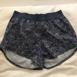 Outdoor Voices Blue Relay Shorts